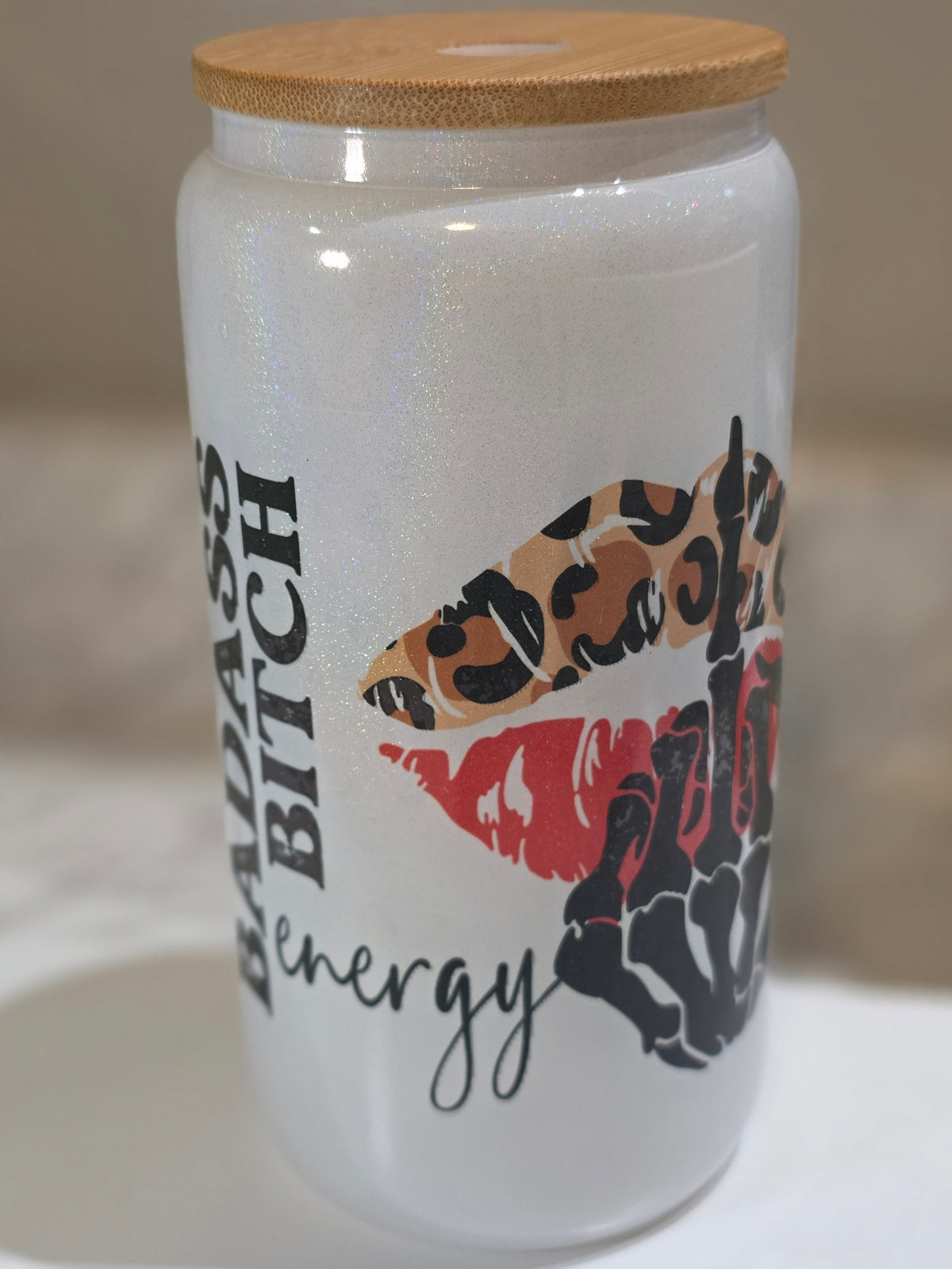 Bad B 16oz Glass