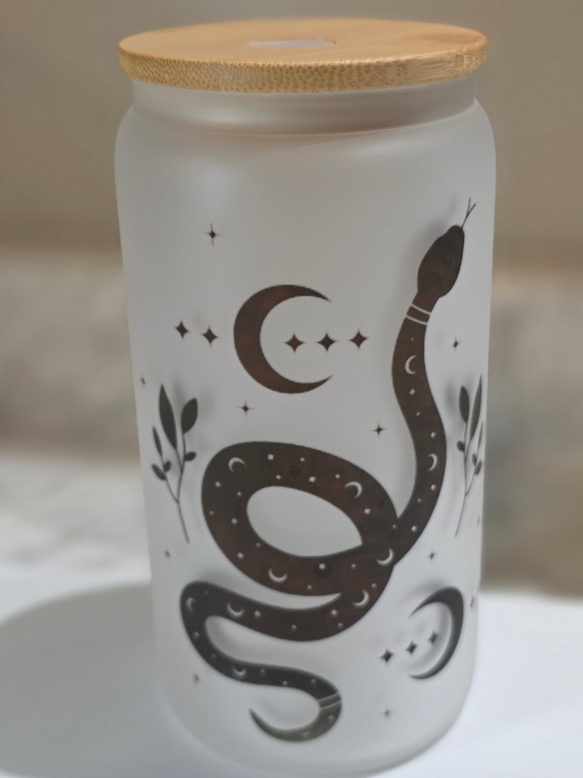 Snake 16oz Glass