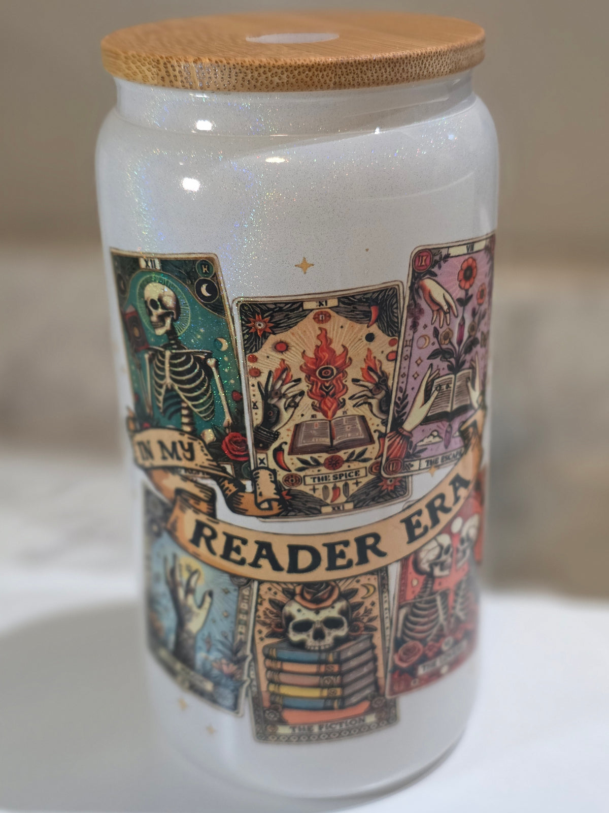 Reader Era 16oz Glass