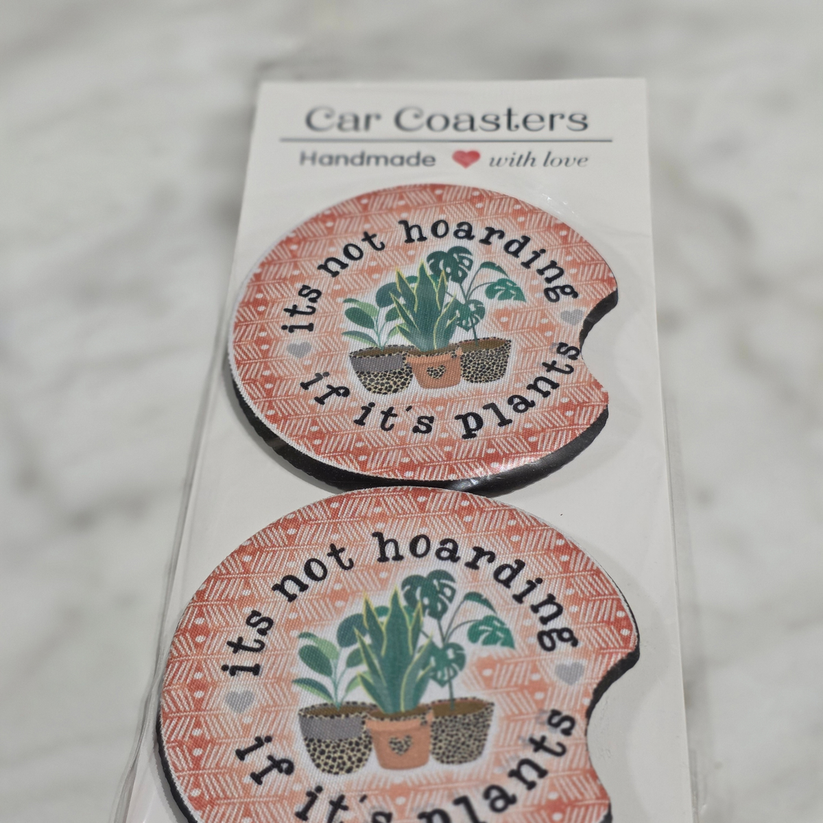 Plant Car Coasters