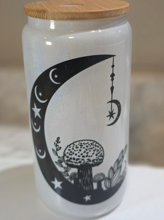 Moon 16oz Glass