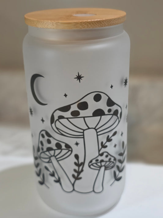Shrooms 16oz Glass