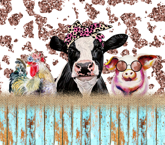 Cow Pig Rooster