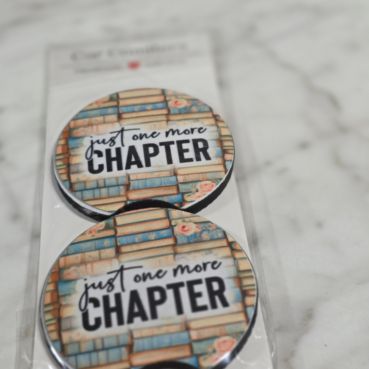 Book Car Coasters