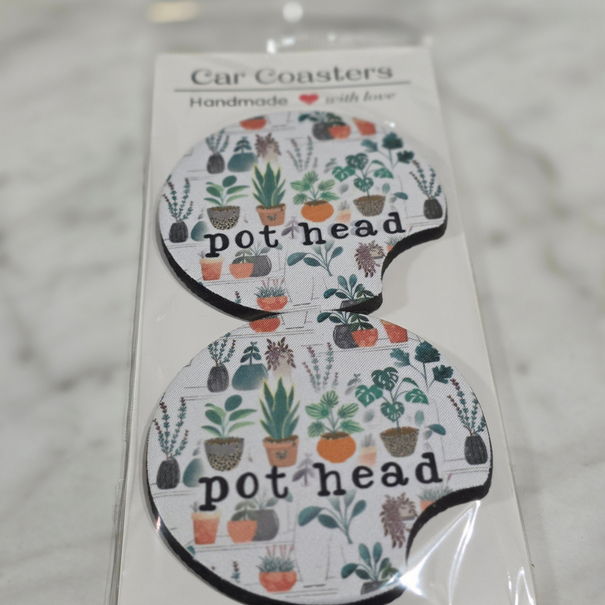 Plant Car Coasters