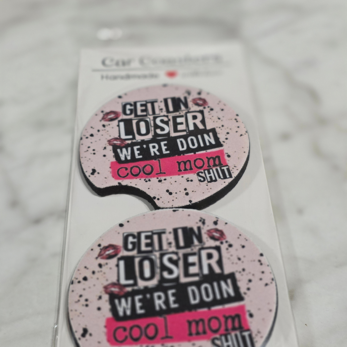 Sayings Car Coaster