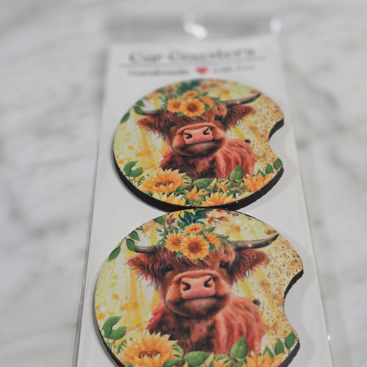Animal/Bug Car Coasters