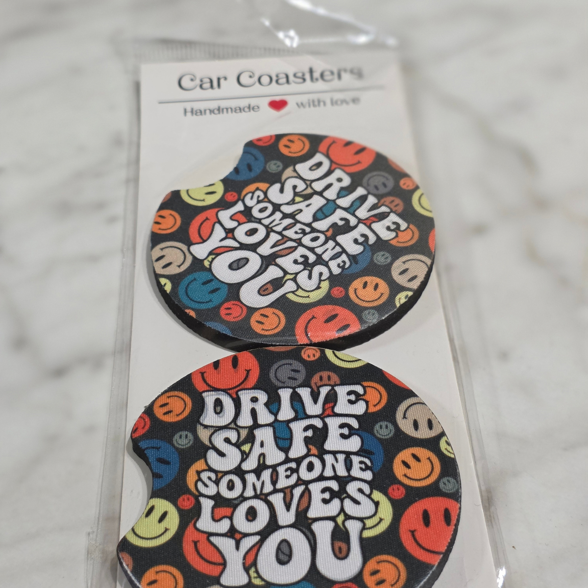 Sayings Car Coaster