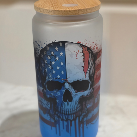 Skull 20oz Glass